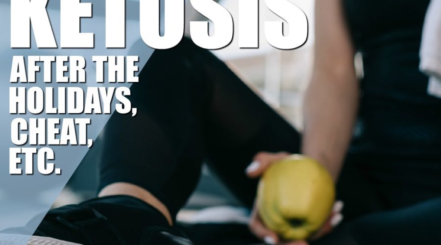 Here's the fastest way to get back into ketosis after the holidays, a cheat day, or just plain falling off the wagon! If you are struggling to get back into ketosis, these tips will help you....