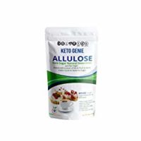 Keto Genie Allulose PLUS Monk Fruit & Stevia|Zero Carb Sweetener|Sugar Substitute 1:1 All Natural Rare Sugar|Just As Sweet As Sugar|Zero Glycemic Index - Stay Sweet AND Stay in Ketosis-16oz