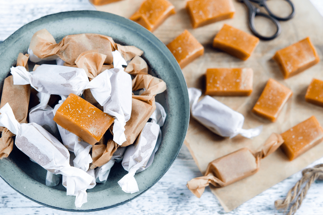 Chewy Keto Caramel Candy Fit Mom Journey