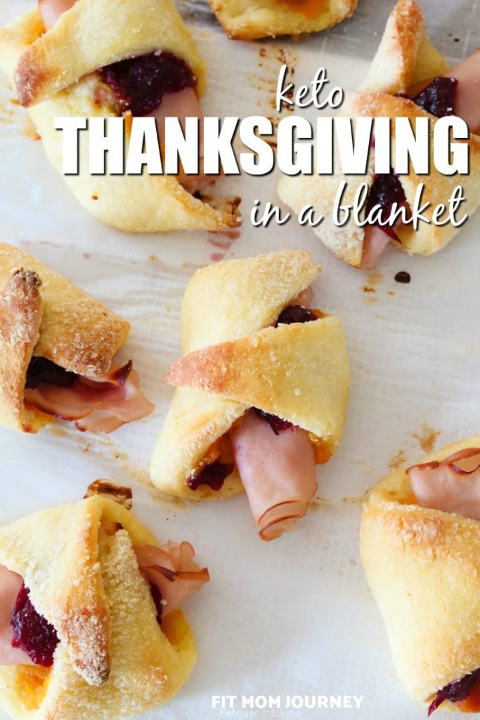 Making Keto Thanksgiving in a Blanket is the absolute best thing you can do with those Thanksgiving leftovers just sitting in your fridge!