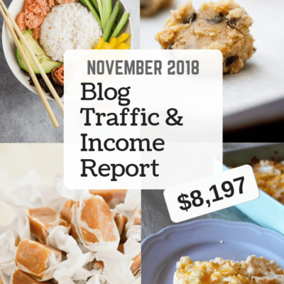 November 2018 Blog Traffic & Income Report
