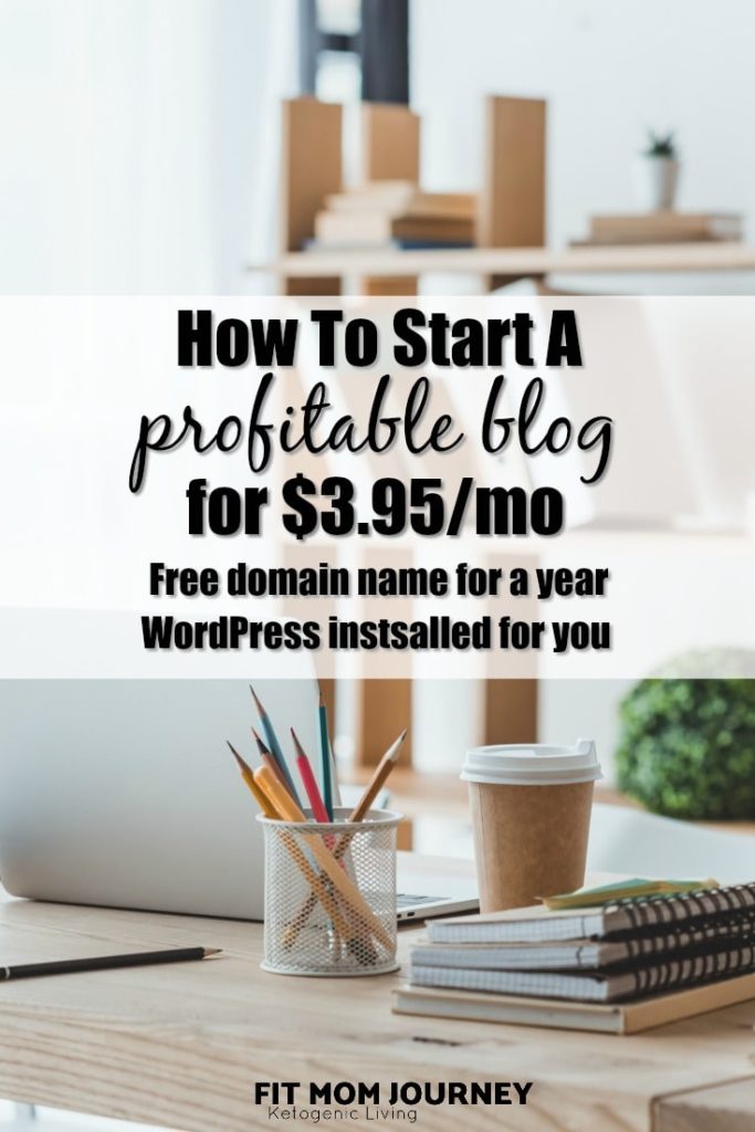 Start A Profitable Blog for Only $3.95/month