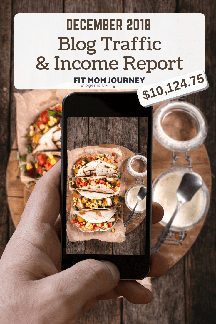 December 2018 Blog Traffic & Income Report - Fit Mom Journey