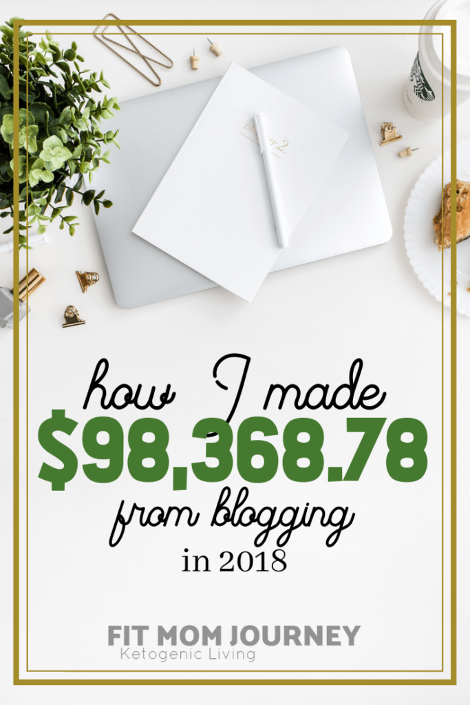 Hi There!  Gretchen here, with Fit Mom Journey's 1st ever annual blog income wrap-up.  When I started blogging way back in 2012 on a personal finance blog, I was desperately hoping that I could earn just $100/month, which would greatly help my new family.  I was working in a windowless office for 10 hours a day, pregnant, and absolutely hated where I saw my life heading.