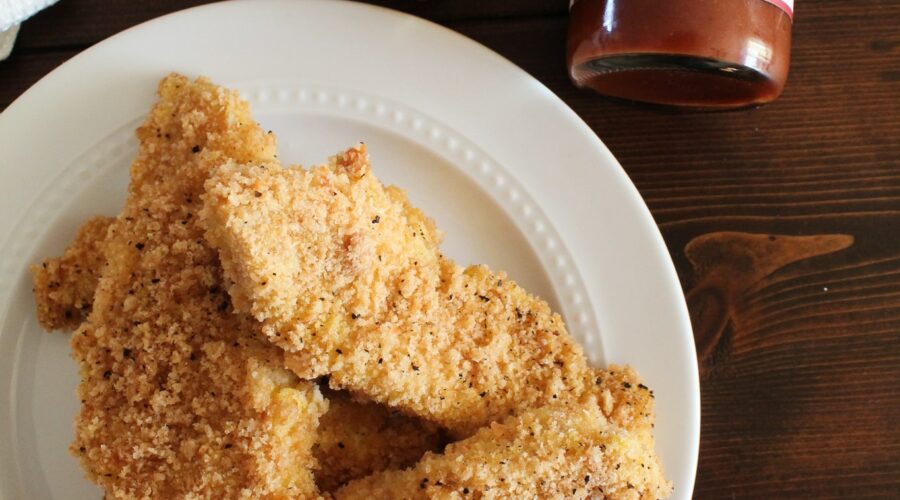 Your go-to recipe for the best Keto Chicken Tenders ever. With a crispy coating that sticks to the chicken and can hold onto sauces if you would like, this quick recipes will quickly become a favorite!