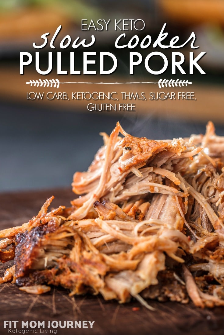 Making easy Slow Cooker Pulled Pork that is ketogenic, low carb, tender, and flavorful is a snap!  With a perfectly balanced blend of spices and an almost hands-off approach to cooking, this protein will have a permanent place in your kitchen!