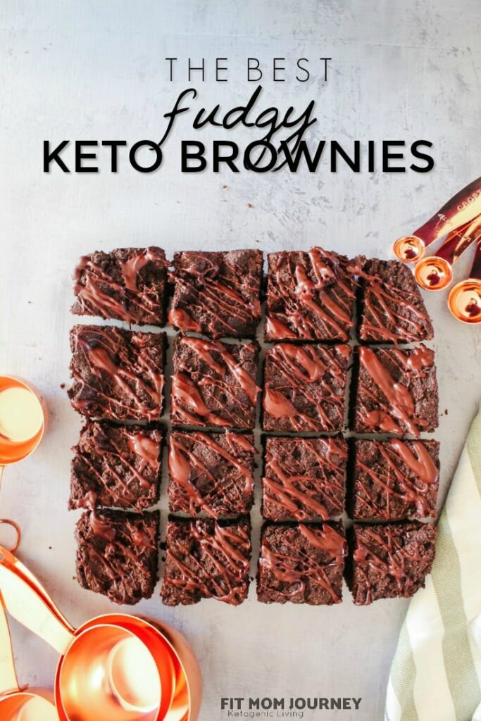 These are the most delicious Keto Brownies.  With a fudgy texture and fantastic macros, these brownies are easy enough to make that you’ll want to keep the recipe in your dessert rotation.