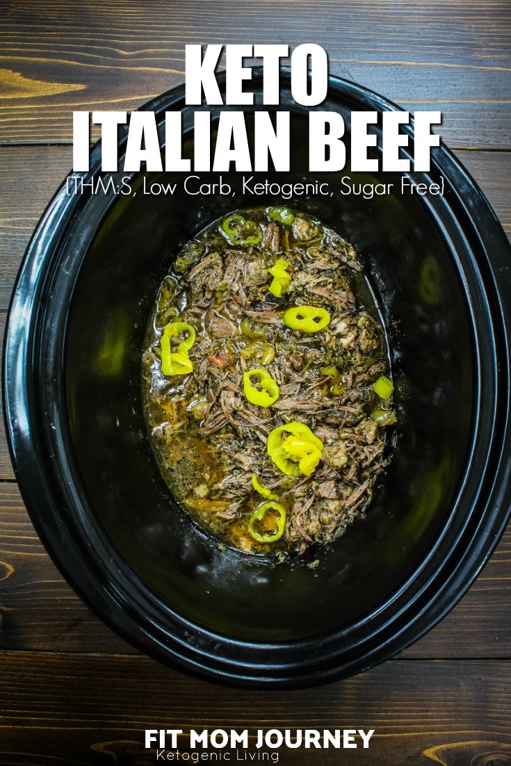 Italian Beef {Ketogenic, Slow Cooker} - Fit Mom Journey