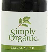 Simply Organic Pure Vanilla Extract, Certified Organic, 4-Ounce Glass Bottle