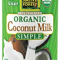 Native Forest Simple Organic Unsweetened Coconut Milk, 13.5 Fluid Ounce (Pack of 12)