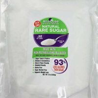 ALLULOSE Natural Rare Sugar, 3 lb. Low Carb & Calorie Non-GMO Crystalline, Keto & Diabetic FriendlyLow Carb