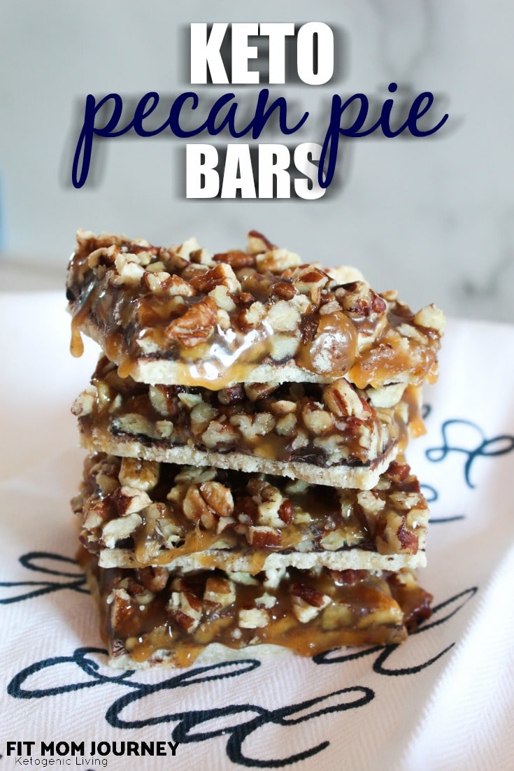 I created one last Keto Easter recipe for ya'll: Keto Pecan Pie Bars!  Super easy to put together, using ingredients already in your pantry, these bars will be a hit at your celebration.