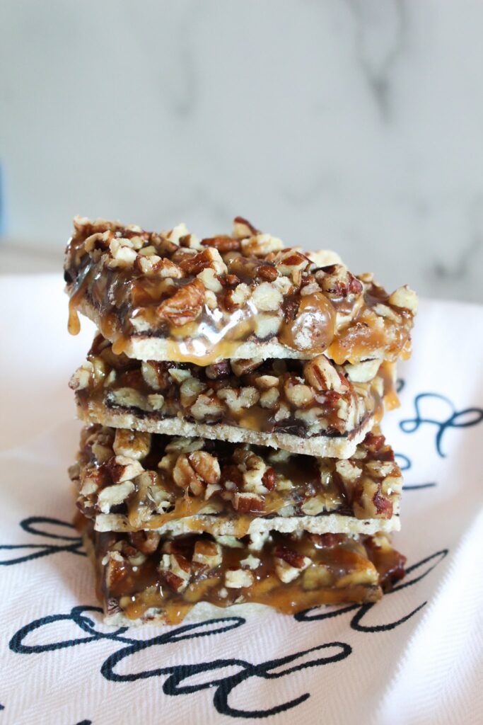 I created one last Keto Easter recipe for ya'll: Keto Pecan Pie Bars!  Super easy to put together, using ingredients already in your pantry, these bars will be a hit at your celebration.