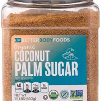 Organic Coconut Palm Sugar, Gluten-Free, Non-GMO Sweetener Substitute (1.5 lbs.)