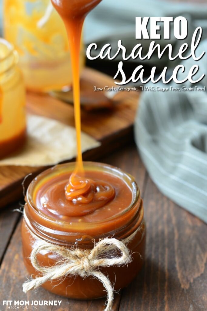 A delicious Keto Caramel Sauce ready in just 15 minutes!  True to taste and texture, perfect for ice cream, desserts, and more.
