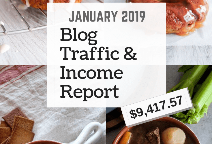 Gretchen here, with Fit Mom Journey's 16th income report! In it, I'll share how I made $9,417.57 in blogging income in January 2019, as well as tips and trick to help you with your own blog!
