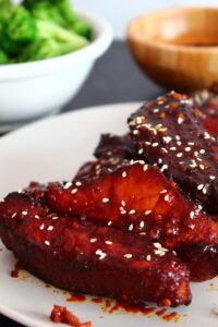 Although Koreans are most known for their use of short ribs, I decided to take some of the work out of them and create Keto Korean Style Ribs that are boneless, sugar free, and just as stick-delicious as their sugary counterparts.
