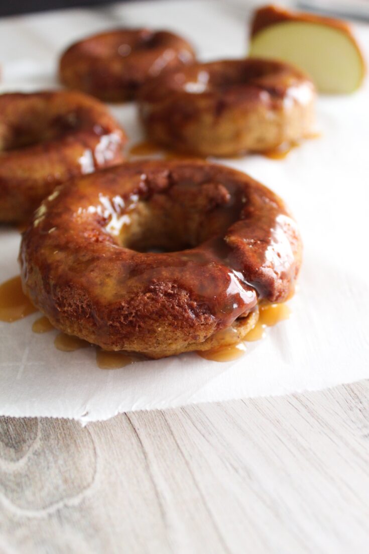 Keto Dairy Free Caramel Apple Donuts Fit Mom Journey
