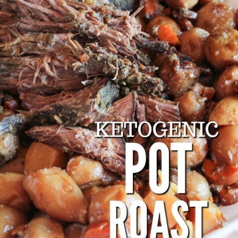Sundays are for pot roast, but you don't need to miss out if you're low carb or keto.  Slow Cooker Beef Pot Roast requires minimal effort for maximum flavor, and some clever swaps will make up for not having potatoes.