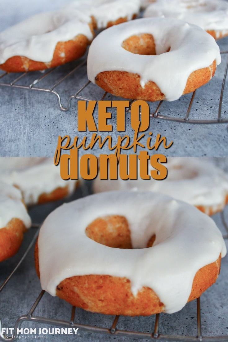 Keto Pumpkin Donuts - Fit Mom Journey