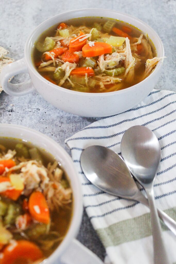 Healing Keto Chicken Soup - Fit Mom Journey