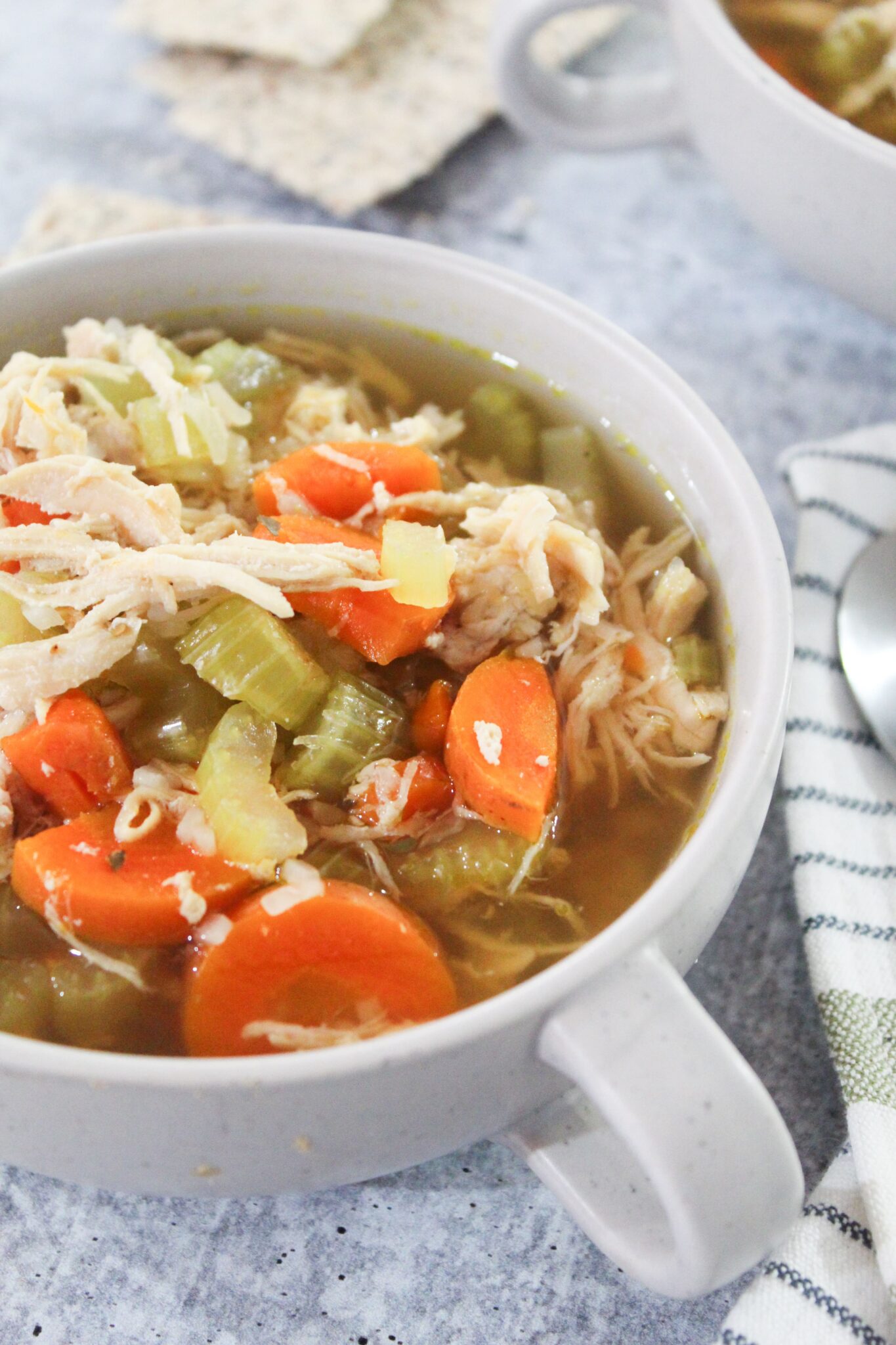 Healing Keto Chicken Soup - Fit Mom Journey