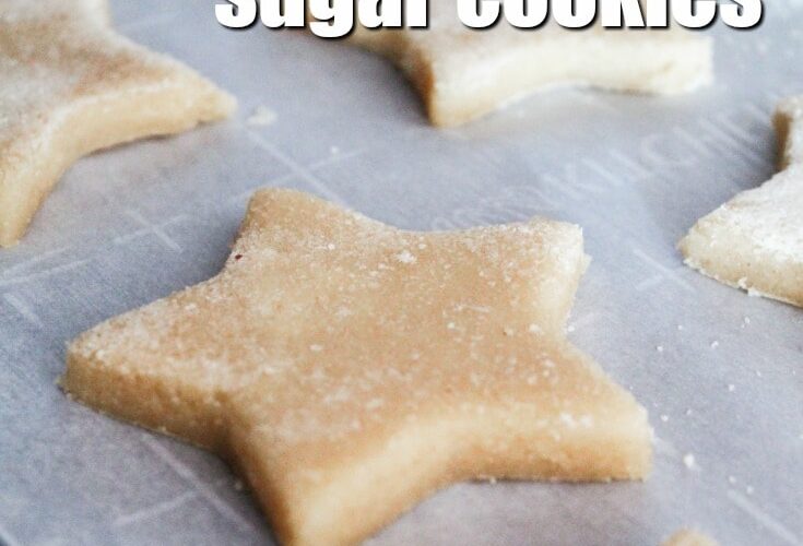 The best, pillowy soft, Keto Sugar Cookies you'll ever make.  So good you can roll them out and cut them in shapes for the holidays - my Keto Cutout Sugar Cookies are a holiday and family favorite!