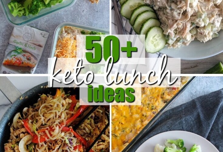 Whether you're meal prepping for the busy week ahead, or just looking for fresh meal ideas, these Keto Lunch Ideas have you covered! Delicious and good for you, Keto Lunch Recipes will have you coming back for more.