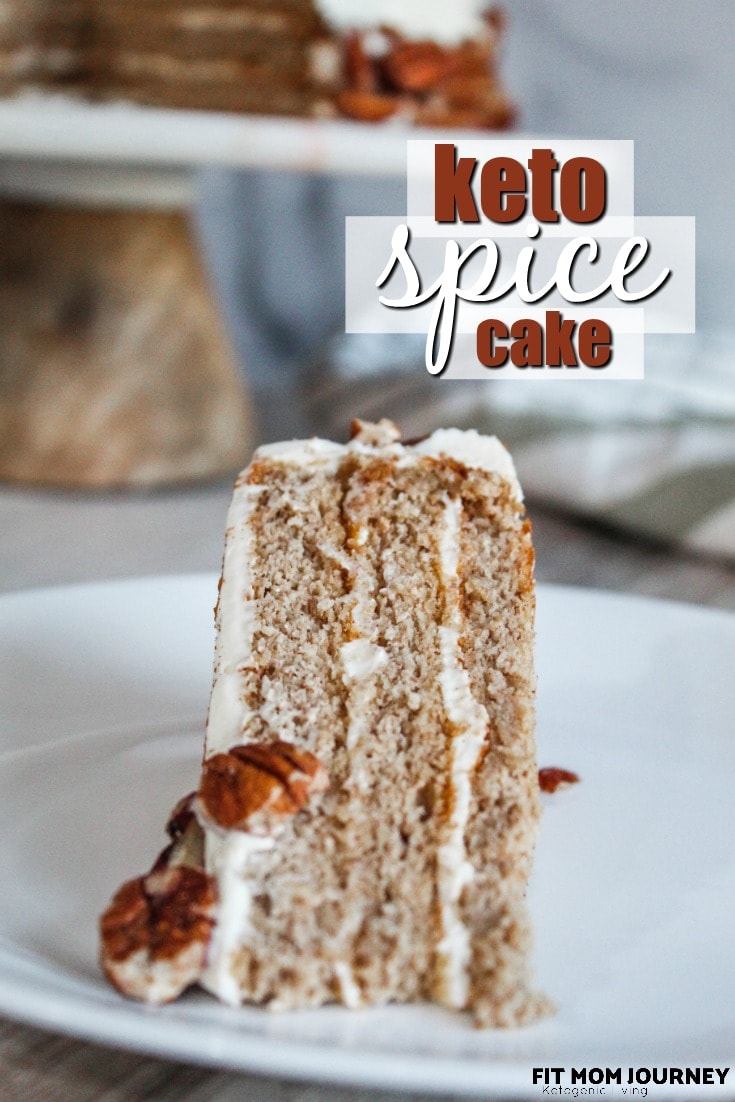 Keto Carrot Cake with Cream Cheese Frosting - This Moms Menu