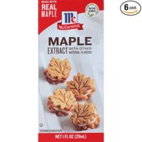 McCormick Maple Extract With Other Natural Flavors, 1 fl oz (Pack of 6)
