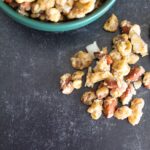 You know all those random bags of nuts and coconut you have hanging out in your pantry after you've been keto for a while?  This Low Carb Caramel Nut Snack Mix was made out of my desperation for both a snack and to use up some odds and ends - enjoy!