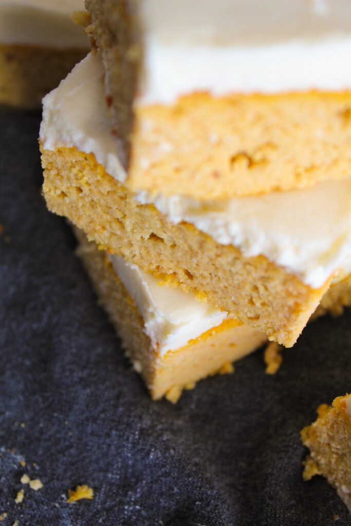 Keto Pumpkin Bars Fit Mom Journey