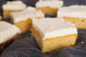 Great for a crowd, my Keto Pumpkin Bars are simple to make, tasty, and keep well in the refrigerator to be used for lunches later.  Keto Pumpkin Bars are low carb, ketogenic, a THM:S, Sugar Free, Grain Free, and Gluten Free.