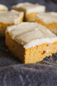 Great for a crowd, my Keto Pumpkin Bars are simple to make, tasty, and keep well in the refrigerator to be used for lunches later.  Keto Pumpkin Bars are low carb, ketogenic, a THM:S, Sugar Free, Grain Free, and Gluten Free.