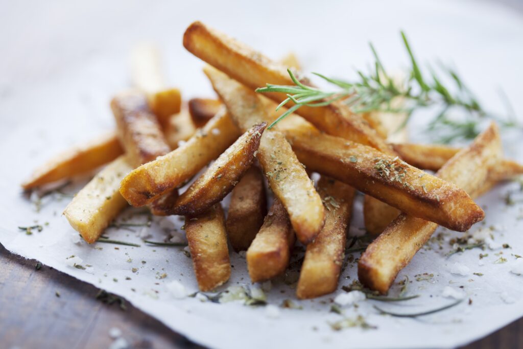 Turnips are a delicious low carb alternative to potatoes.  They makes excellent potato salad, and in this case they're excellent as Low Carb Turnip Fries.