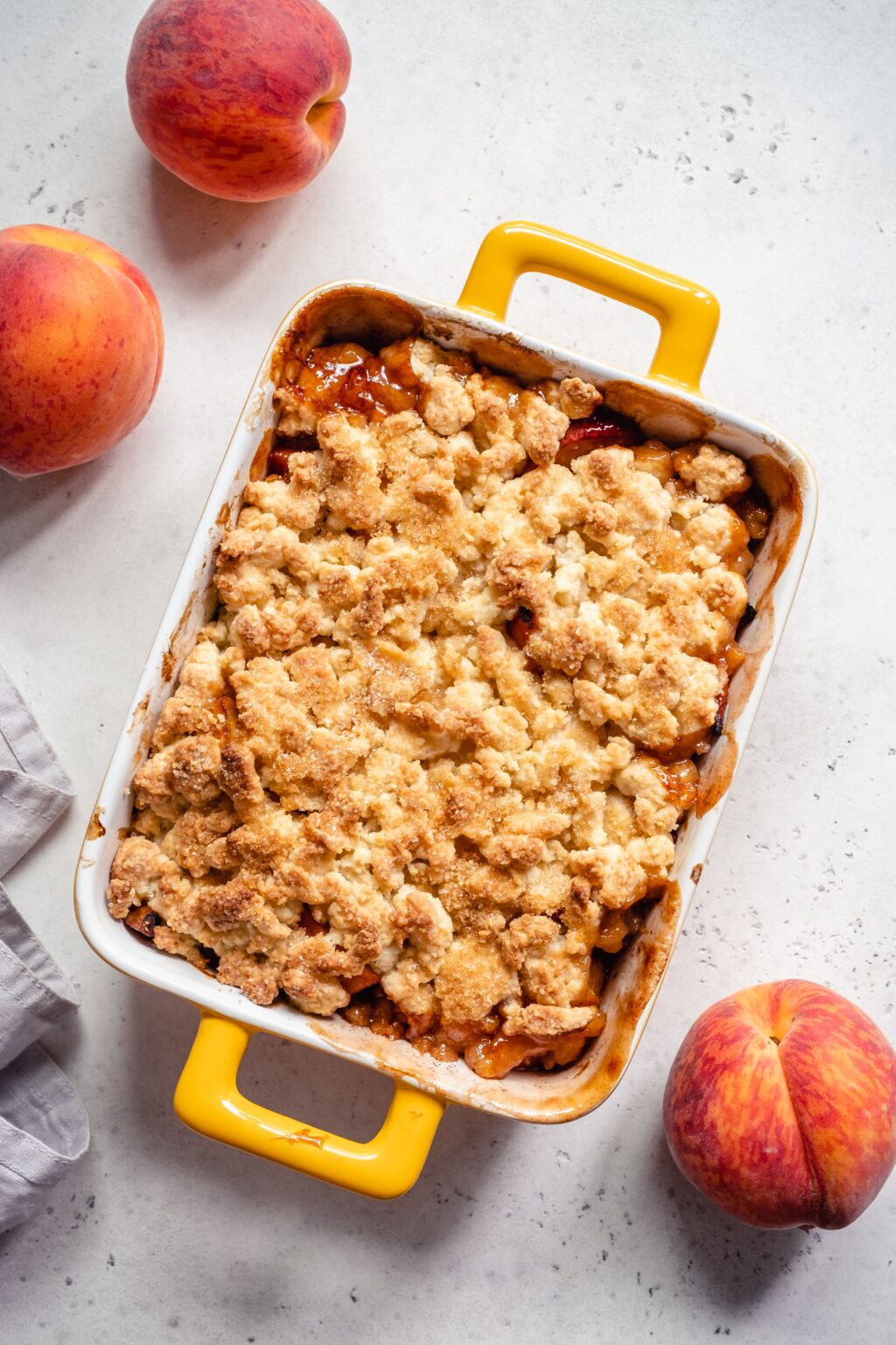 Keto Peach Cobbler Fit Mom Journey