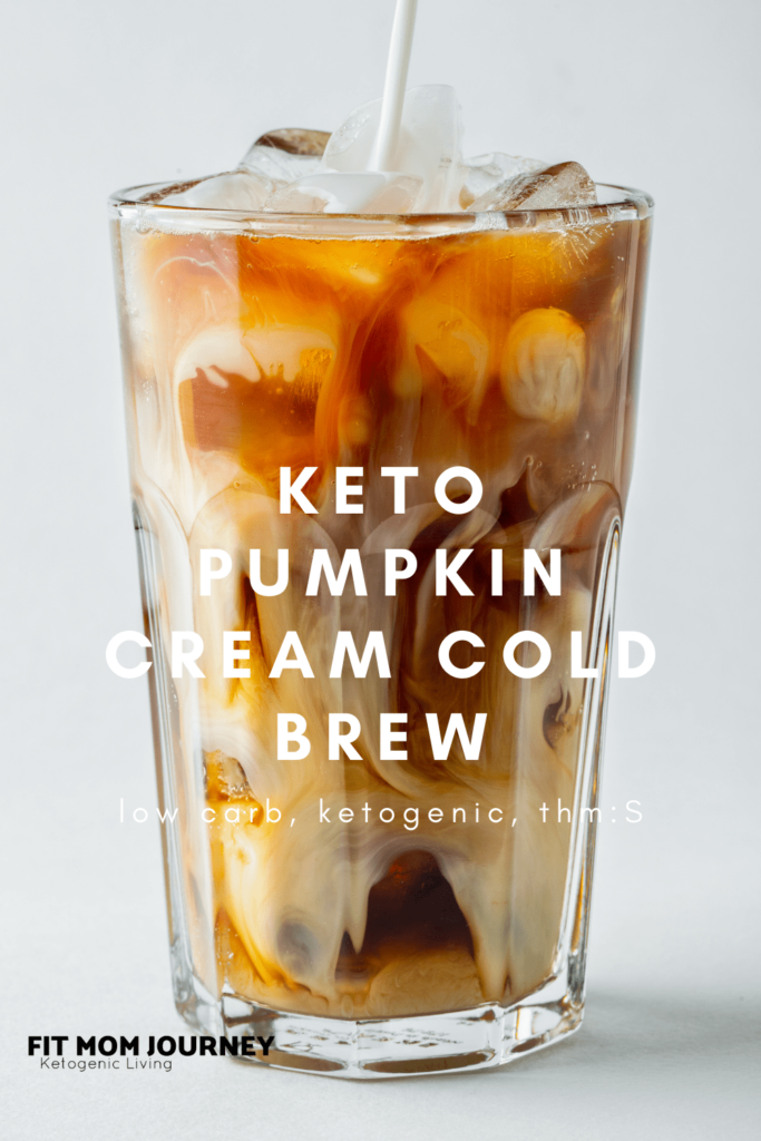 It's fall, and you know what that means: I'll be fitting Pumpkin Cream Cold Brew into my low carb macros.  And when I can't, I make my own Keto Pumpkin Cream Cold Brew - without all the carbs and sugar!