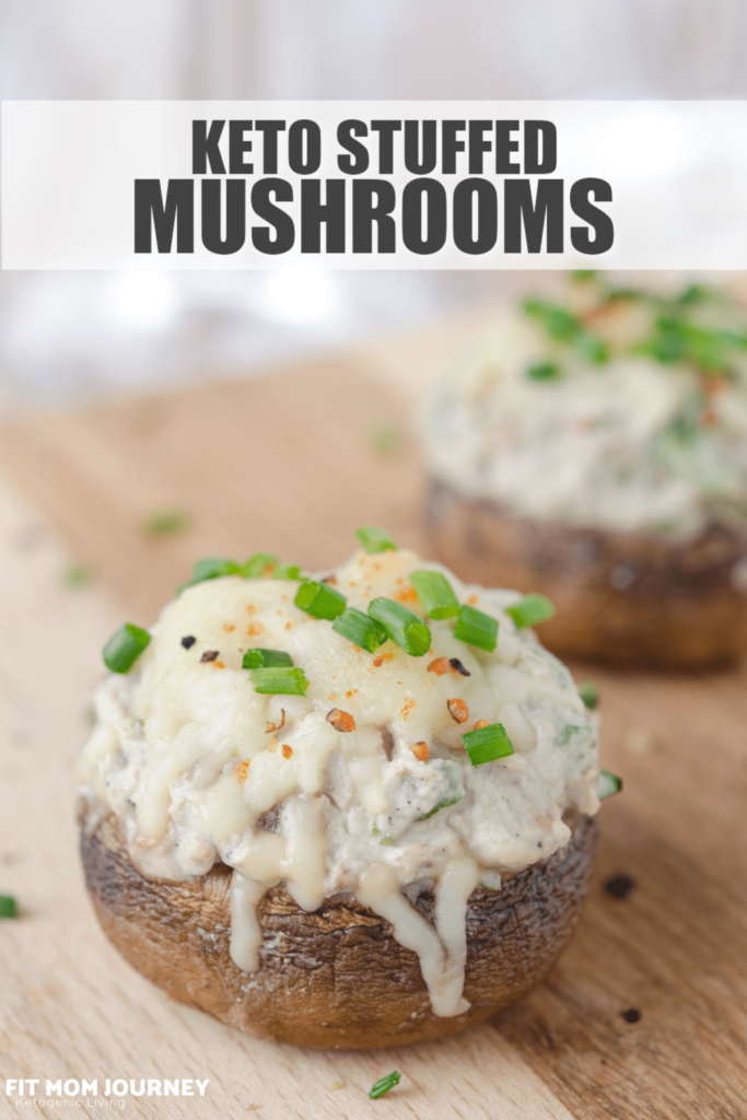 The best Keto Stuffed Mushrooms I've ever made.  Bursting with flavor, and so easy to make!