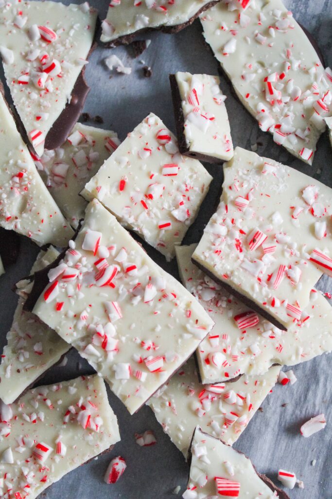 Low Carb Peppermint Bark {Keto, Low Carb, THM:S, Sugar Free, Grain Free ...