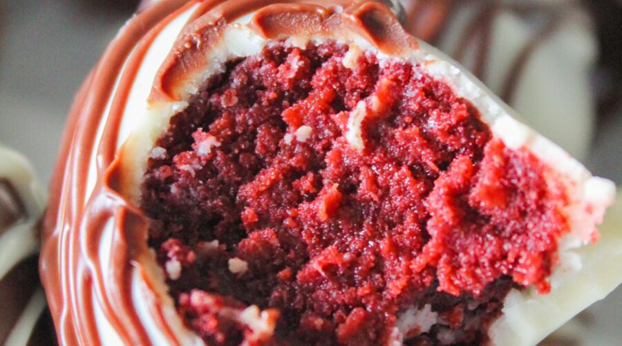 Keto Red Velvet Truffles are the ultimate Valentine's Day treat!  These sweet bites with curb your sweet tooth and are a wonderful way to celebrate the holiday of love.