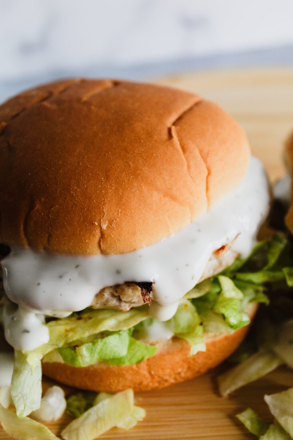 Greek Chicken Burgers (Keto, Low Carb, Grain Free, Sugar Free, THMS