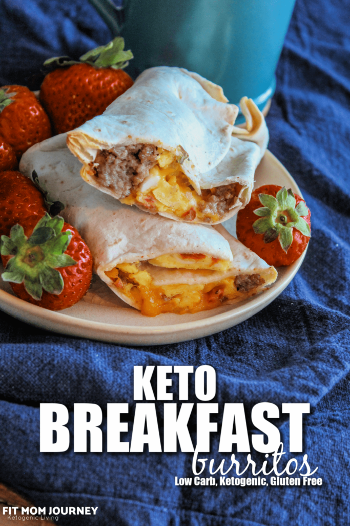 Make-ahead Keto Breakfast burritos are a McDonalds copycat recipe, made low carb, ketogenic, and a THM:S.  They freeze and reheat well and can be prepared ahead of time for breakfasts all week - or month!