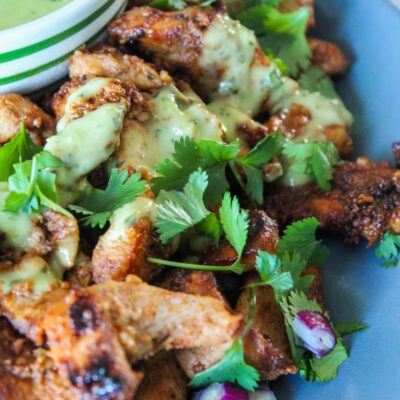 My take on the tender and juicy roast chicken you'll find at Peruvian restaurants.  If you're bored of plain meal-prepped chicken, give this a try!