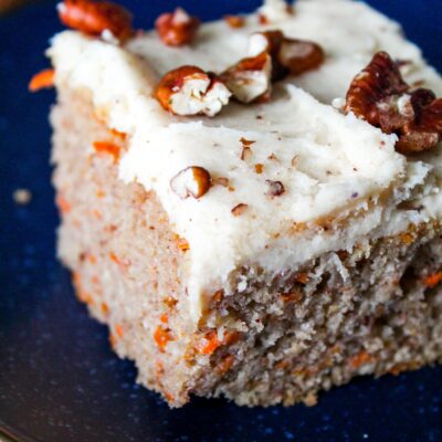 Keto Spice Cake with Browned Butter Cream Cheese Frosting