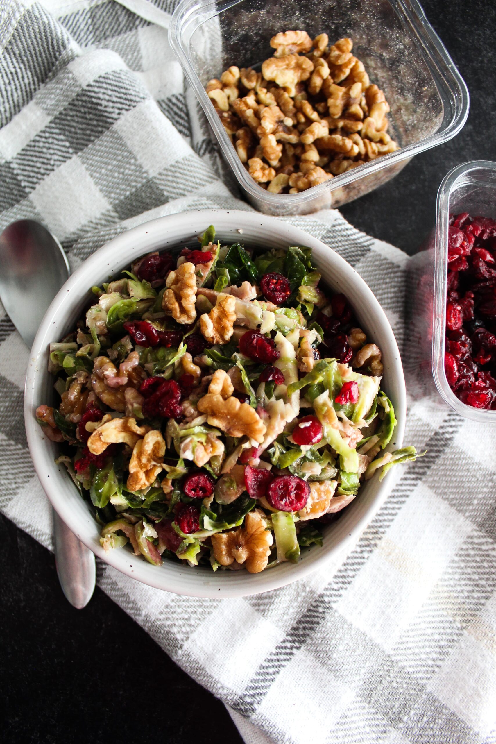 Keto Shaved Brussel Sprout Salad Fit Mom Journey