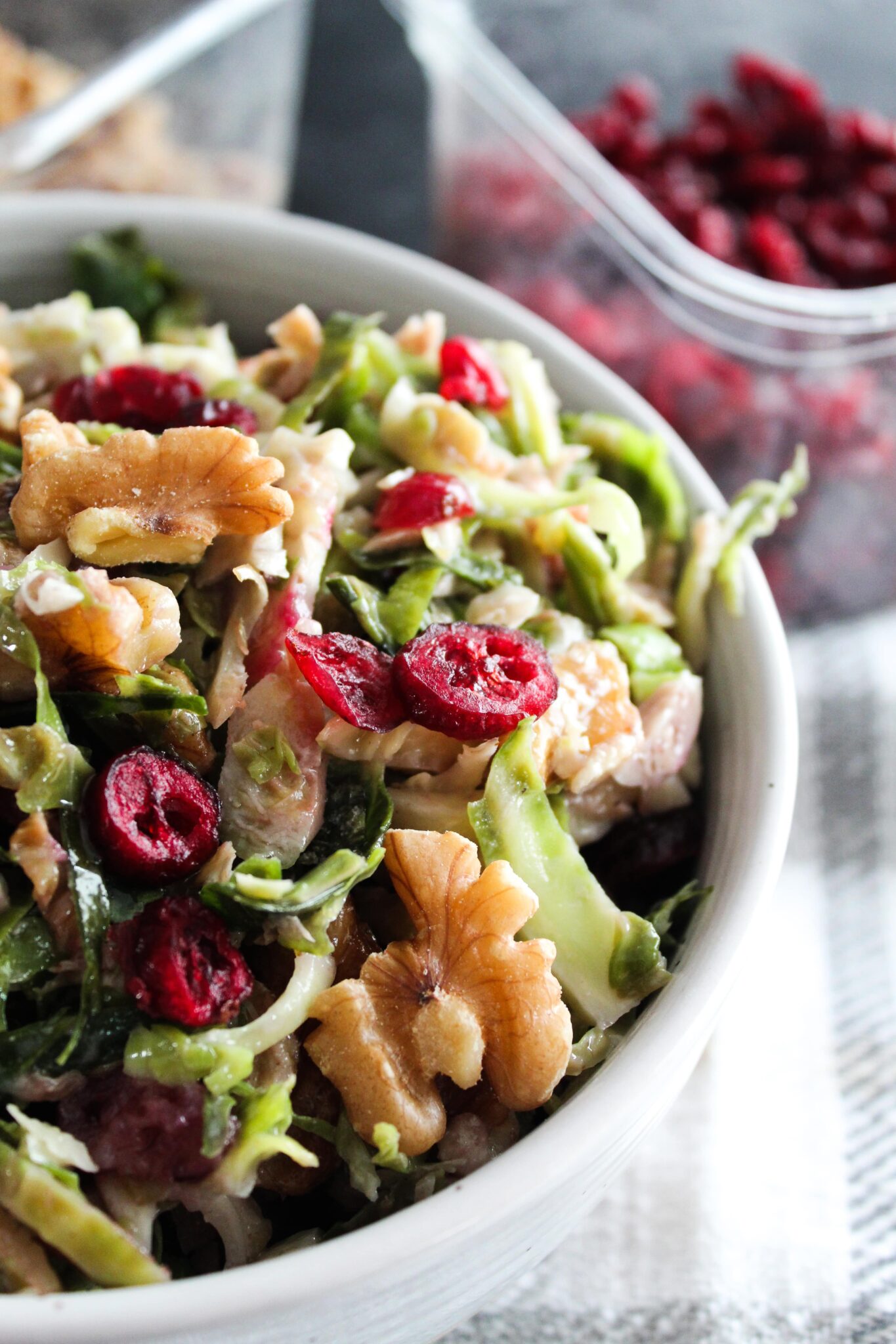 Keto Shaved Brussel Sprout Salad Fit Mom Journey