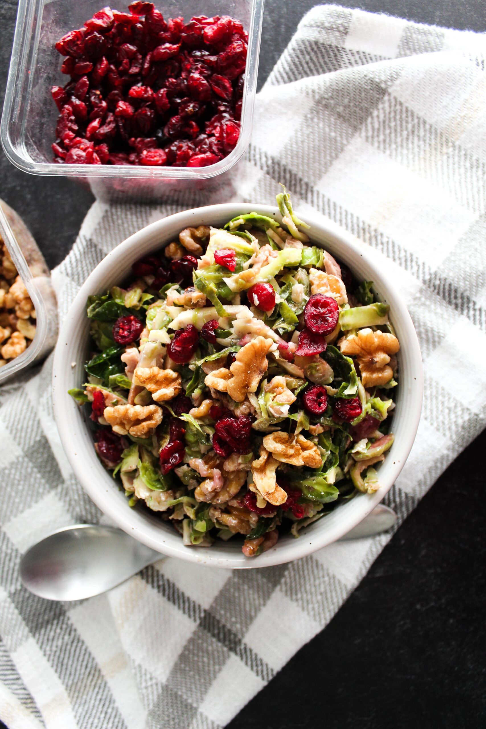 Keto Shaved Brussel Sprout Salad Fit Mom Journey