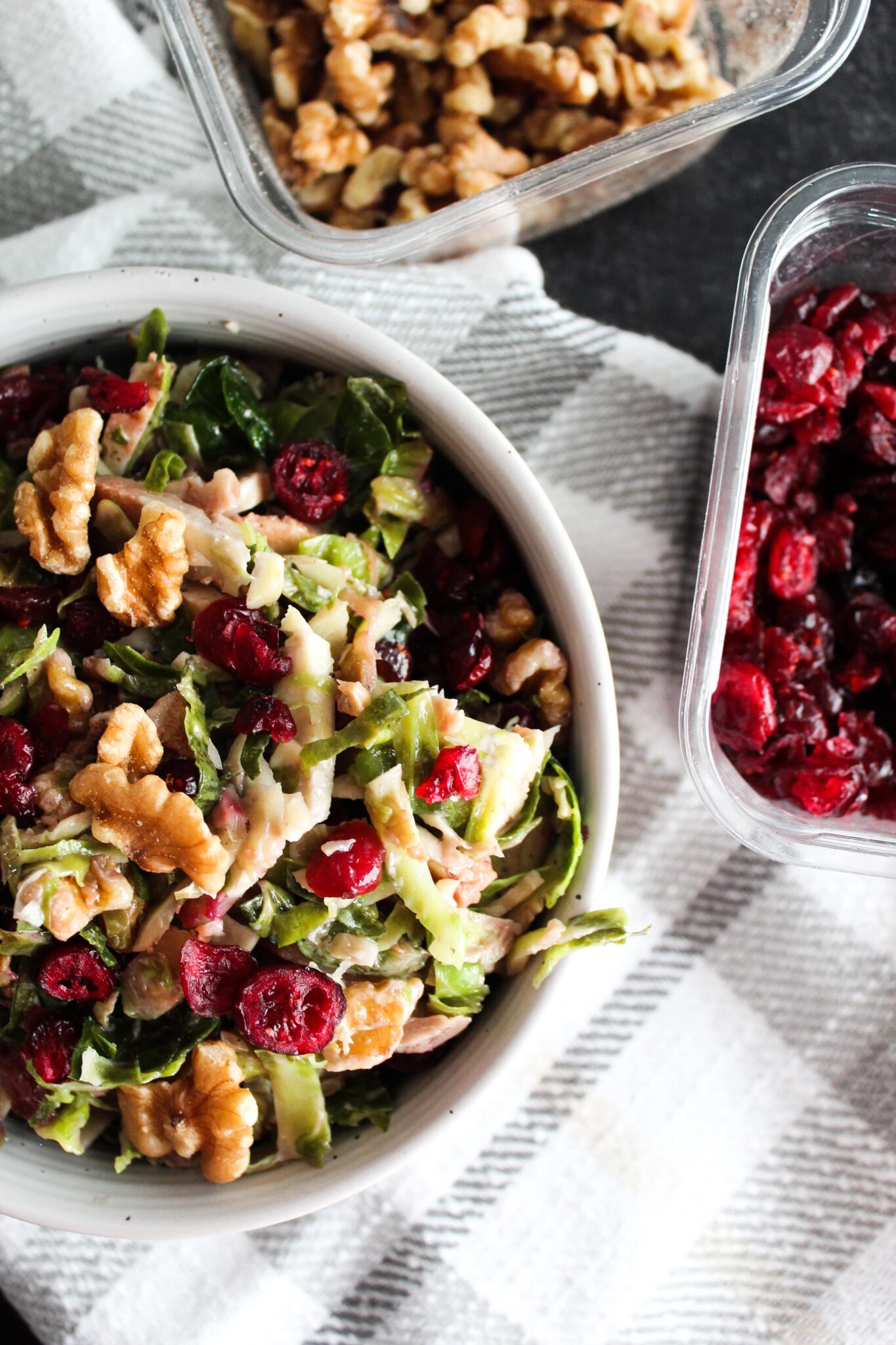 Keto Shaved Brussel Sprout Salad Fit Mom Journey