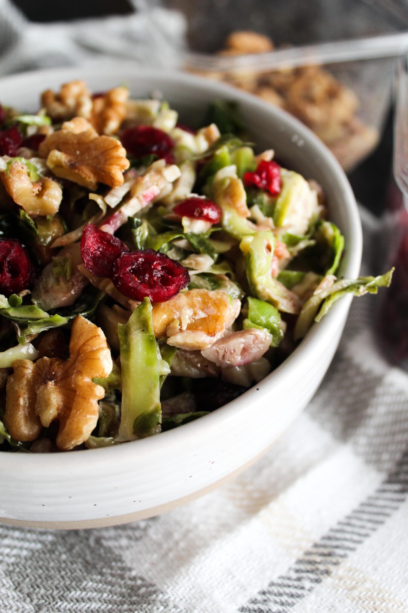 Keto Shaved Brussel Sprout Salad Fit Mom Journey