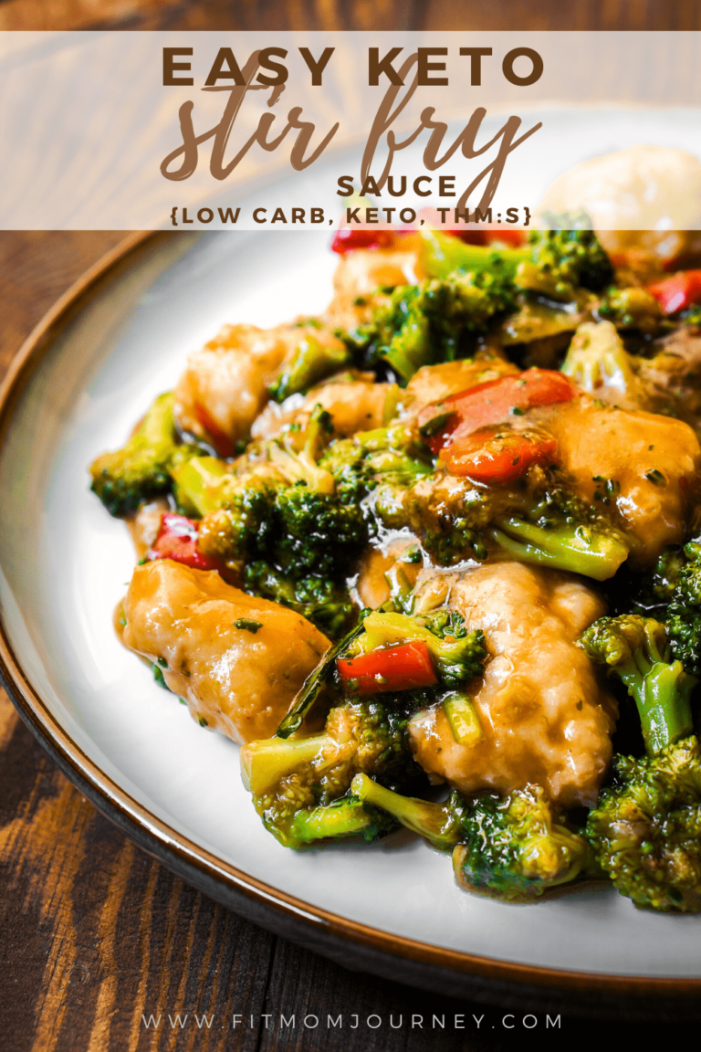 Easy Keto Stir Fry Sauce - Fit Mom Journey